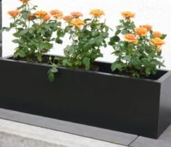 Eastwest Fiberglas-Blumenkasten Supremo, rechteckig