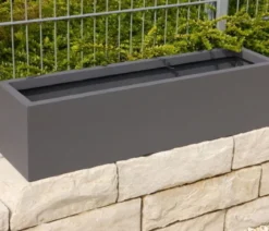 Eastwest Fiberglas-Blumenkasten Supremo, rechteckig