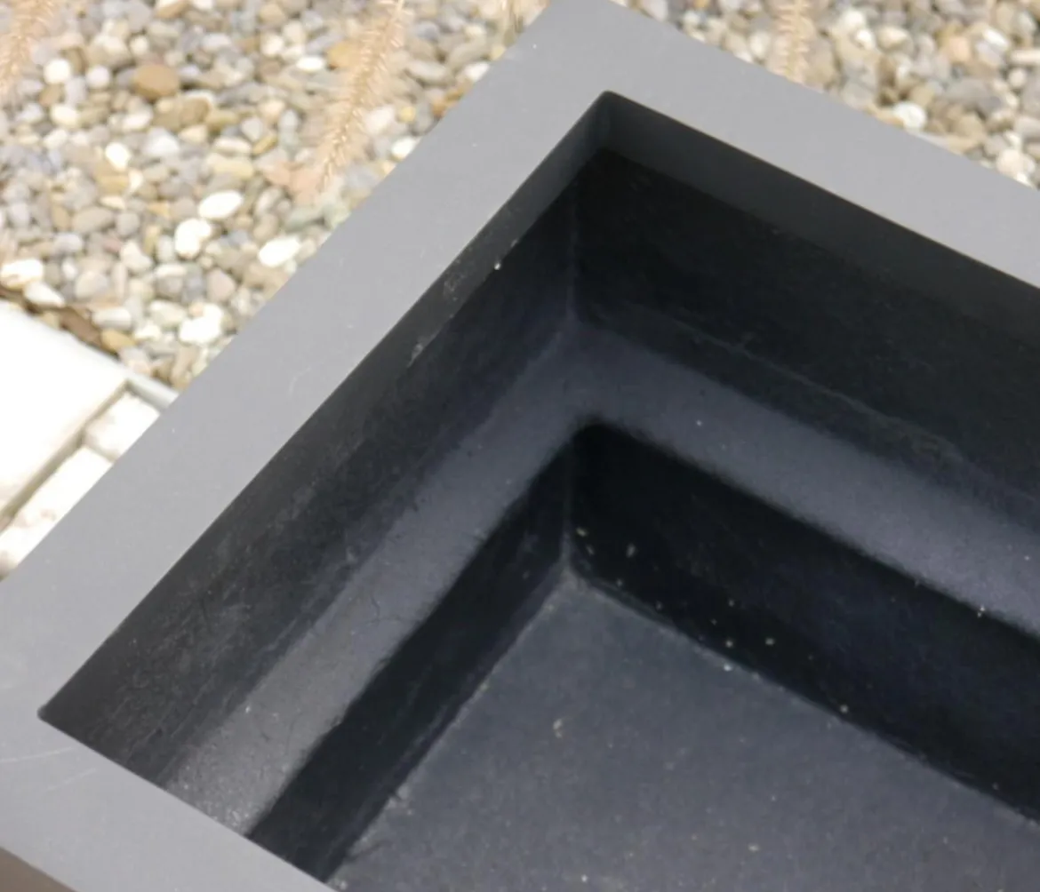 Eastwest Fiberglas-Pflanzkübel Supremo, quadratisch