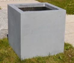 Eastwest Fiberglas-Pflanzkübel Supremo, quadratisch