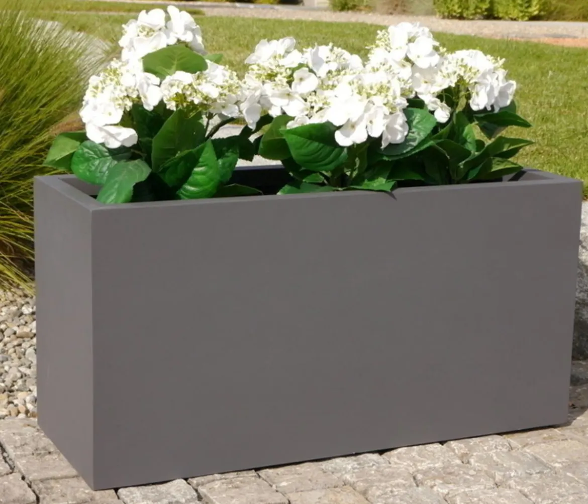 Eastwest Fiberglas-Pflanztrog Supremo, rechteckig