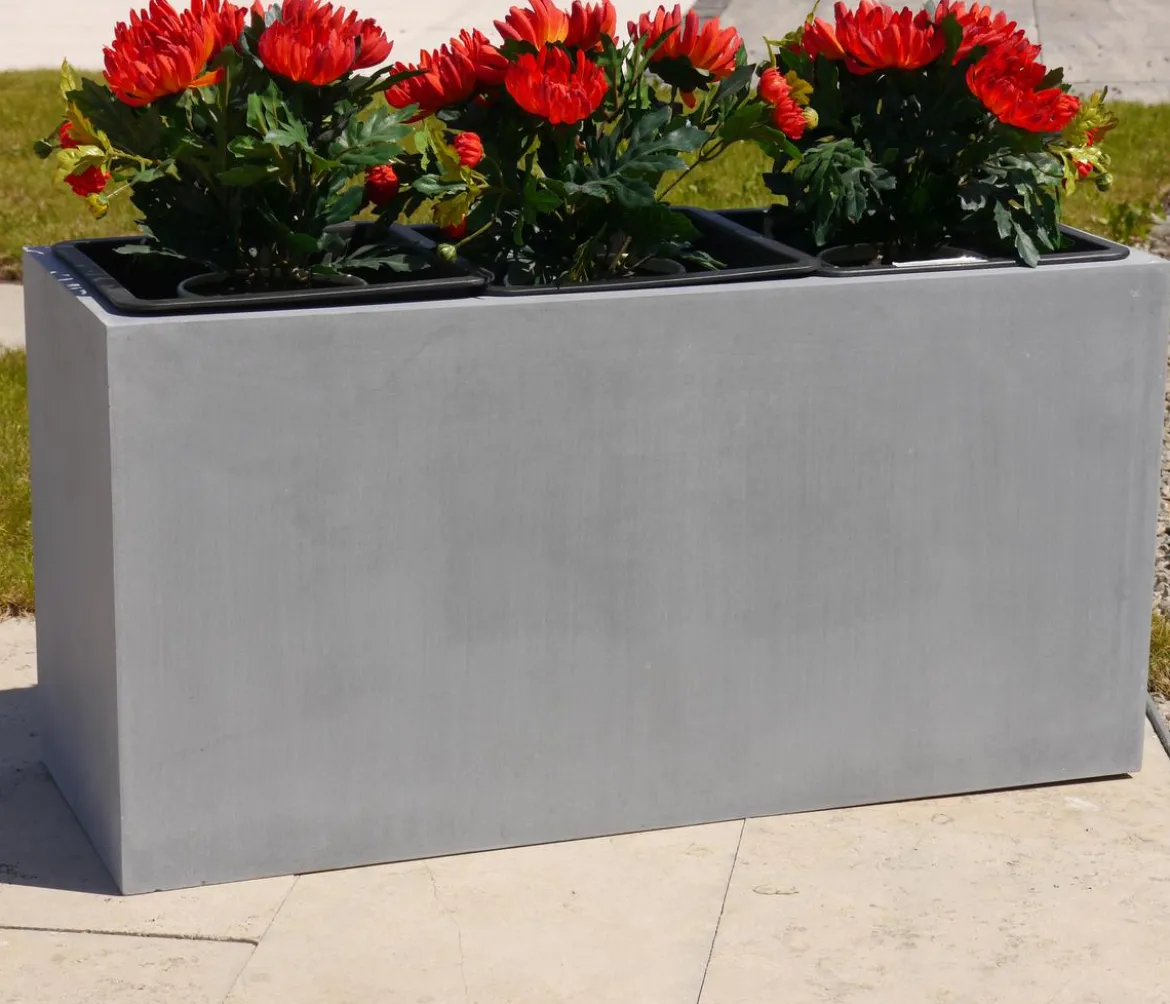 Eastwest Fiberglas-Pflanztrog Supremo, rechteckig