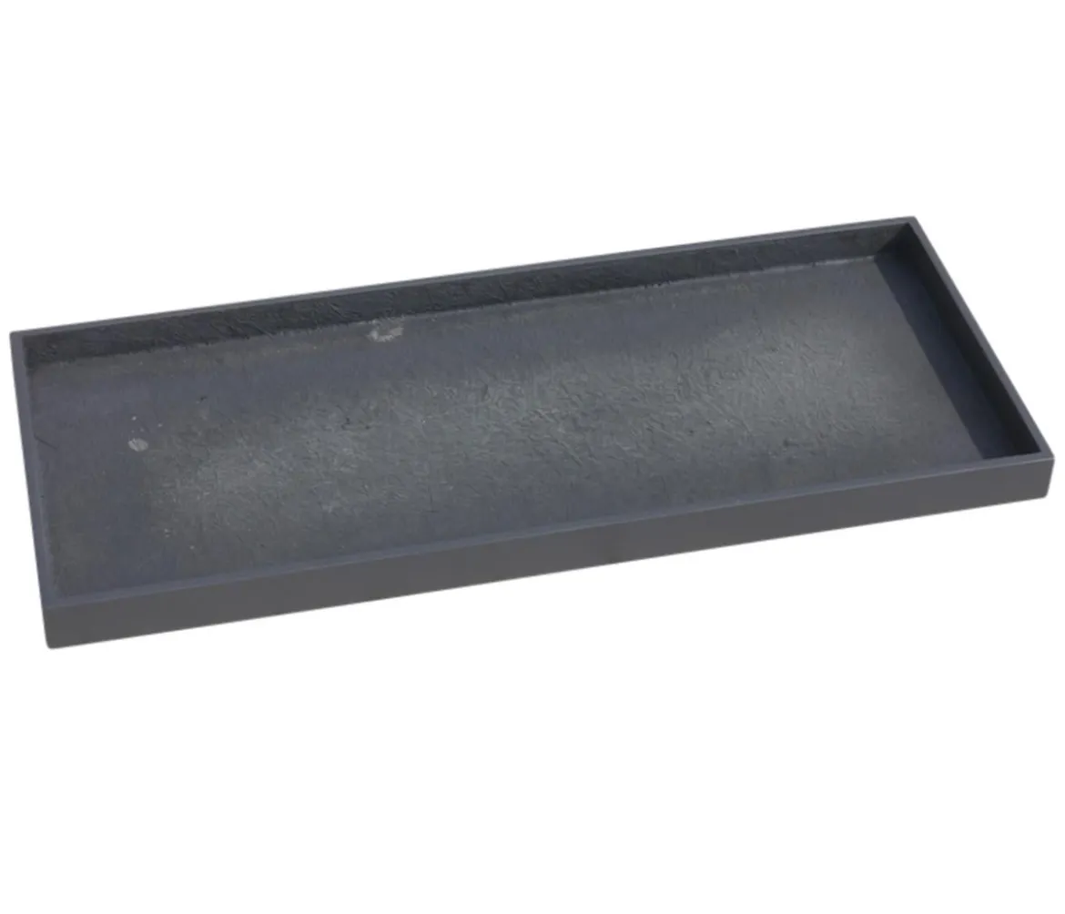 Eastwest Fiberglas-Untersetzer Bassin, rechteckig