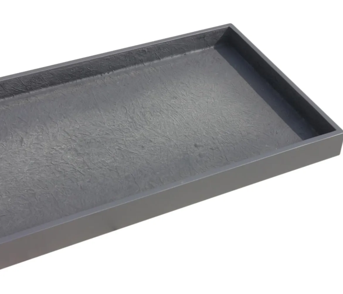 Eastwest Fiberglas-Untersetzer Bassin, rechteckig