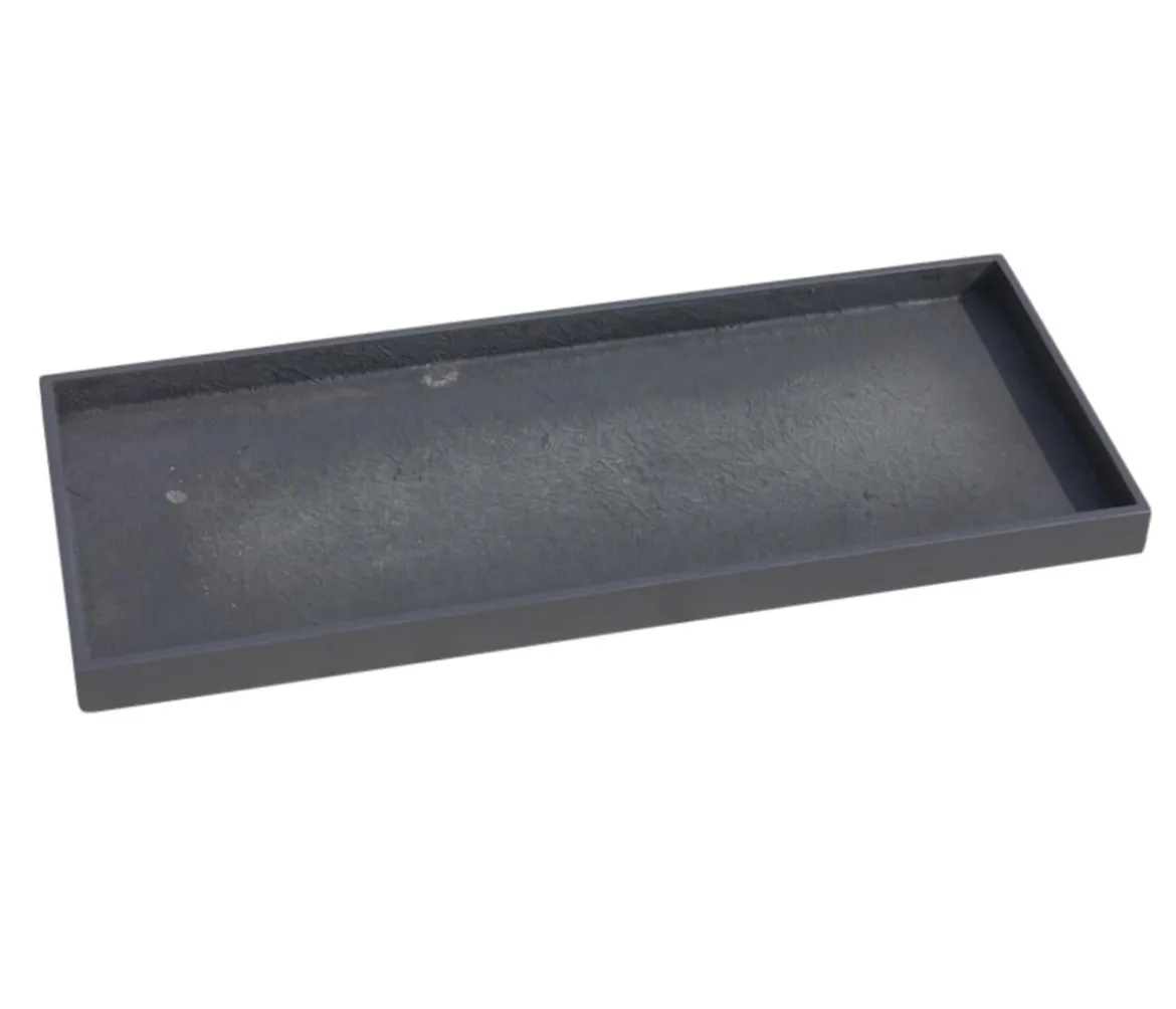 Eastwest Fiberglas-Untersetzer Bassin, rechteckig