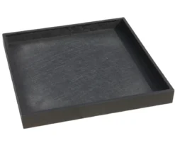 Eastwest Fiberglas-Untersetzer Bassin, quadratisch