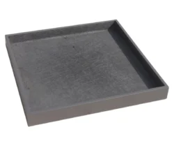 Eastwest Fiberglas-Untersetzer Bassin, quadratisch