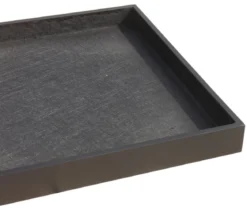 Eastwest Fiberglas-Untersetzer Bassin, quadratisch