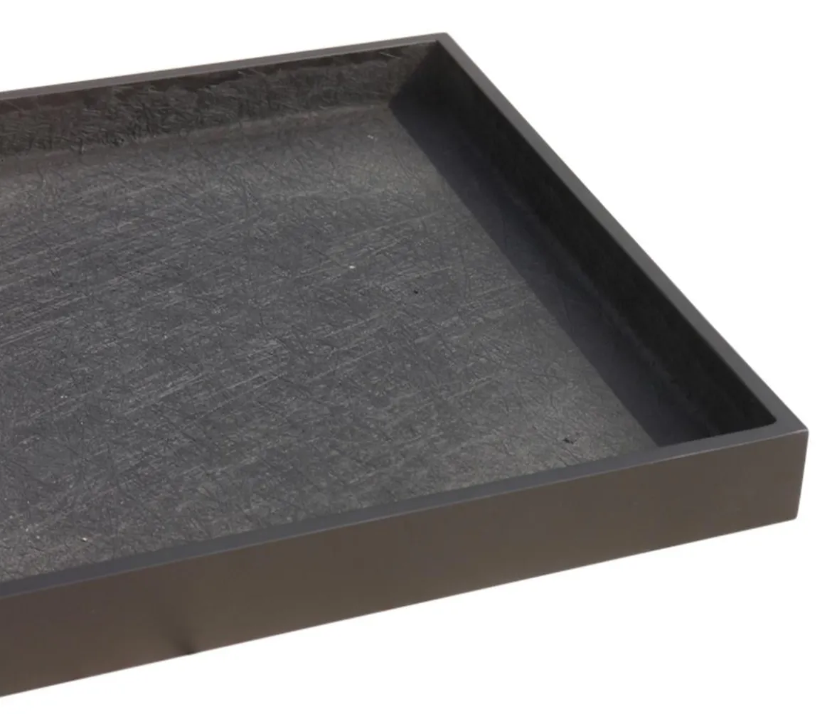 Eastwest Fiberglas-Untersetzer Bassin, quadratisch