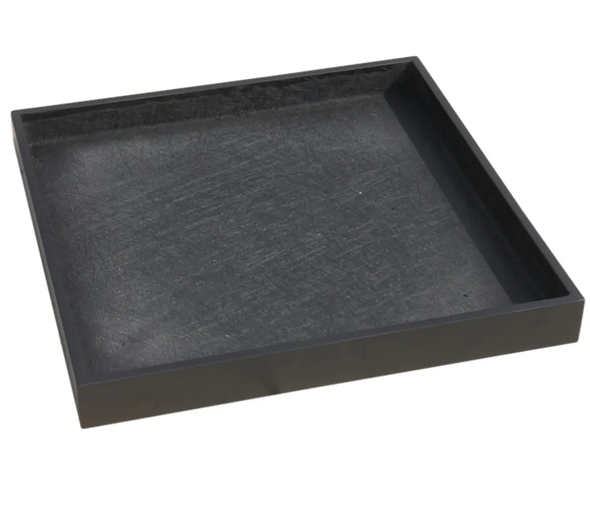 Eastwest Fiberglas-Untersetzer Bassin, quadratisch