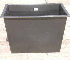 Eastwest Kunststoff-Pflanzeinsätze für Tröge, rechteckig, schwarz, ca. B49/H31/T38 cm, 2er-Set