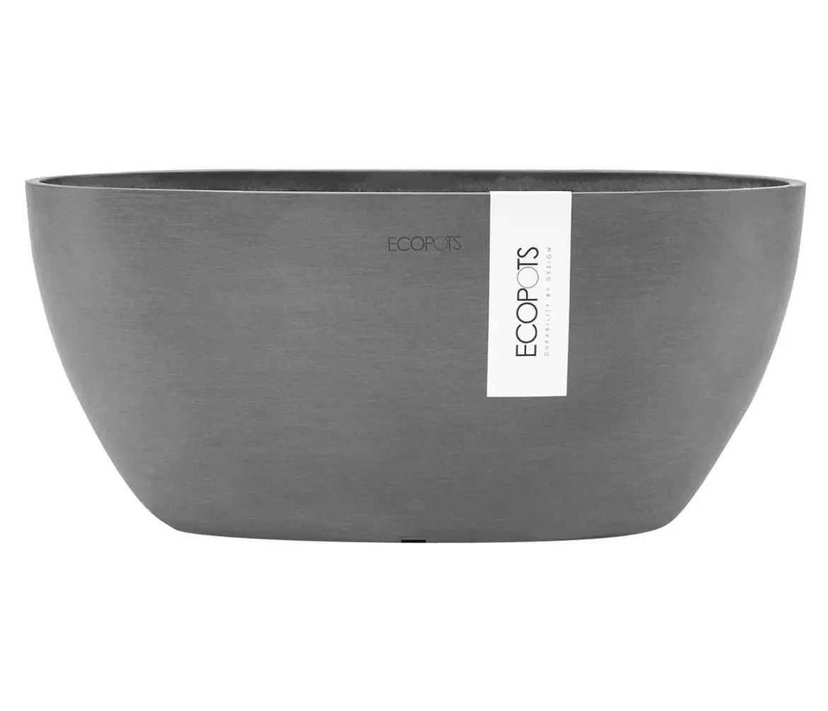 Ecopots Kunststoff-Schale Sofia mit Wassersystem, oval
