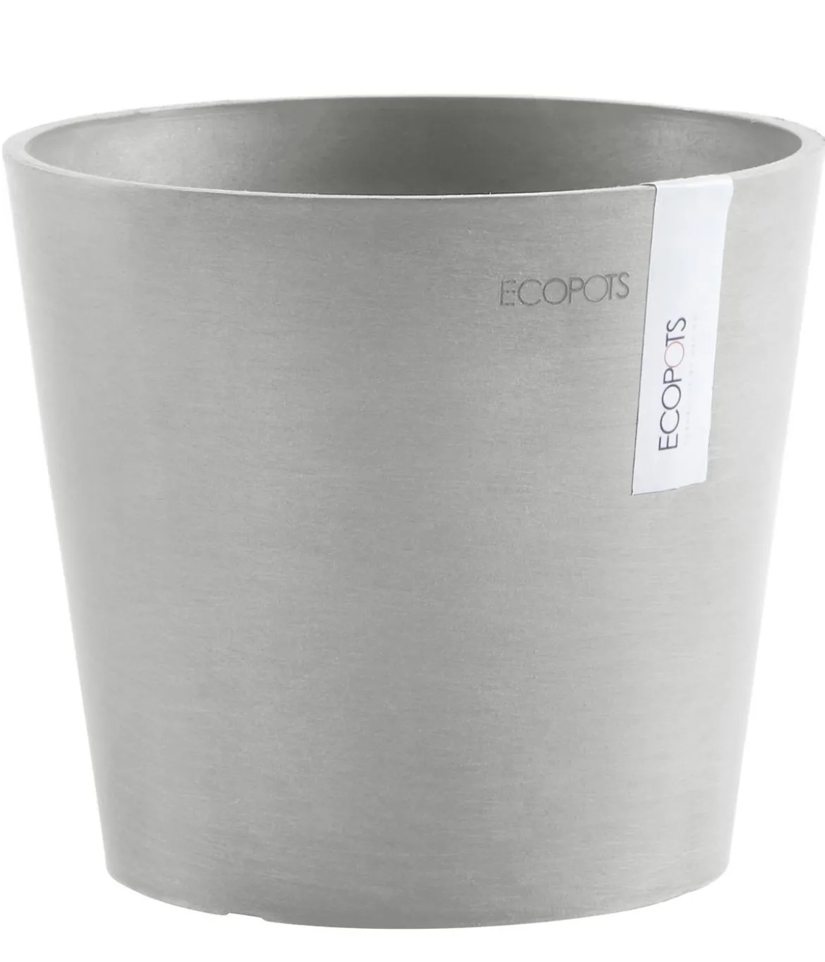 Ecopots Kunststoff-Topf Amsterdam Mini, rund, ca. Ø17/H14,7 cm