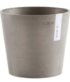 Ecopots Kunststoff-Topf Amsterdam Mini, rund, ca. Ø17/H14,7 cm