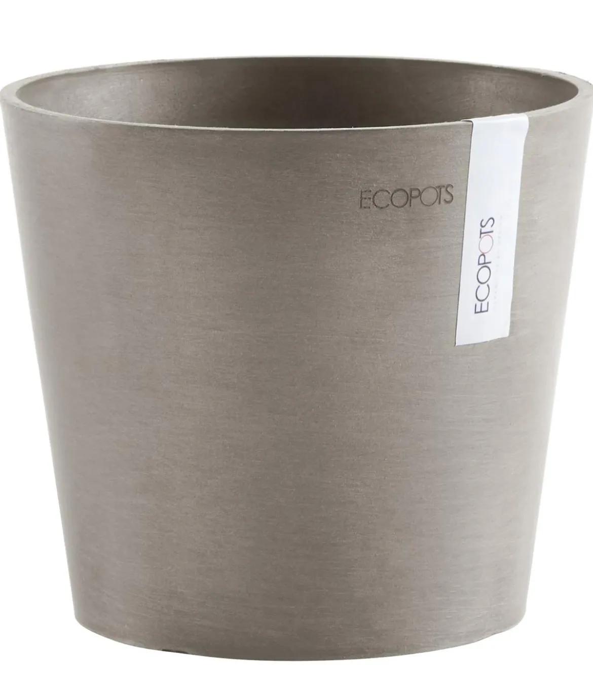 Ecopots Kunststoff-Topf Amsterdam Mini, rund, ca. Ø17/H14,7 cm