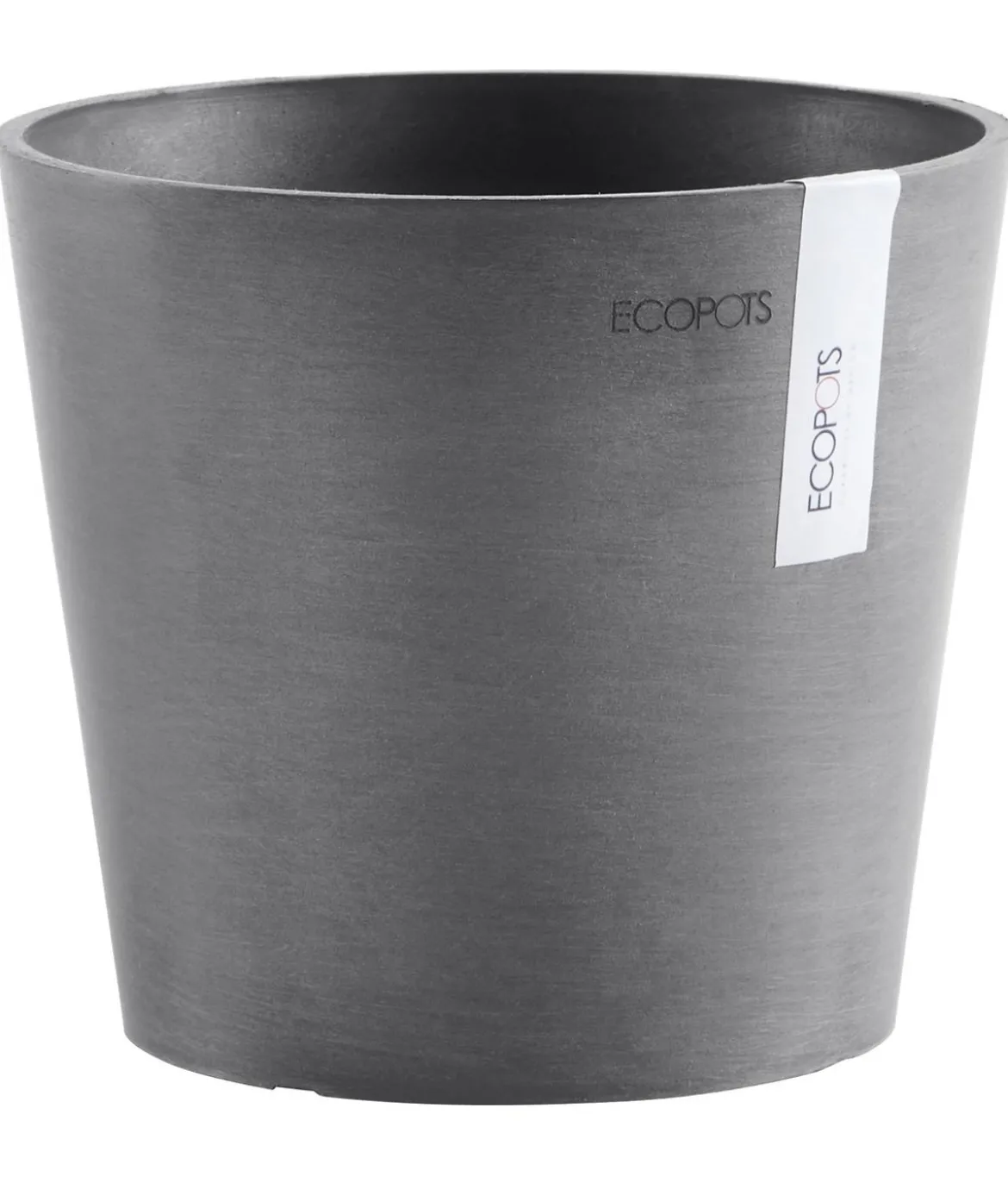 Ecopots Kunststoff-Topf Amsterdam Mini, rund, ca. Ø17/H14,7 cm