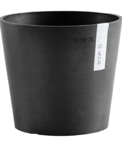 Ecopots Kunststoff-Topf Amsterdam Mini, rund, ca. Ø17/H14,7 cm