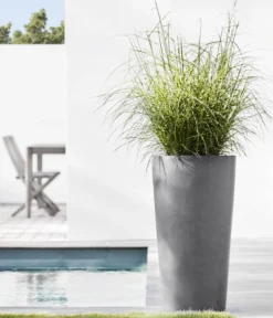 Ecopots Kunststoff-Topf Amsterdam hoch, rund