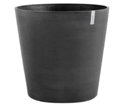 Ecopots Kunststoff-Topf Amsterdam mit Rollen, rund