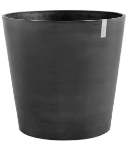 Ecopots Kunststoff-Topf Amsterdam mit Rollen, rund