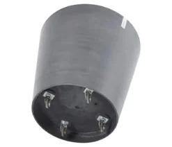Ecopots Kunststoff-Topf Amsterdam mit Rollen, rund