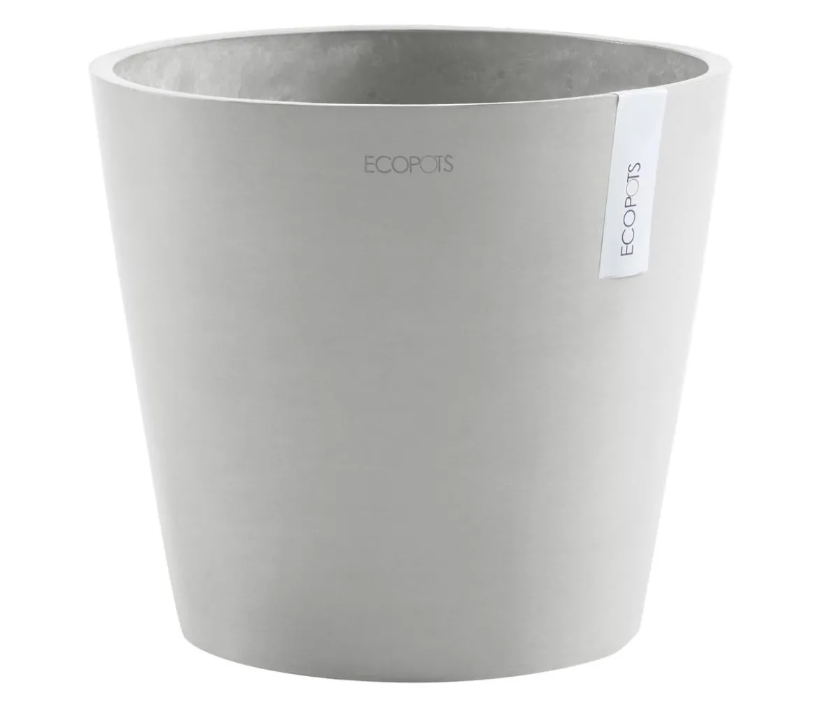 Ecopots Kunststoff-Topf Amsterdam mit Wassersystem, rund