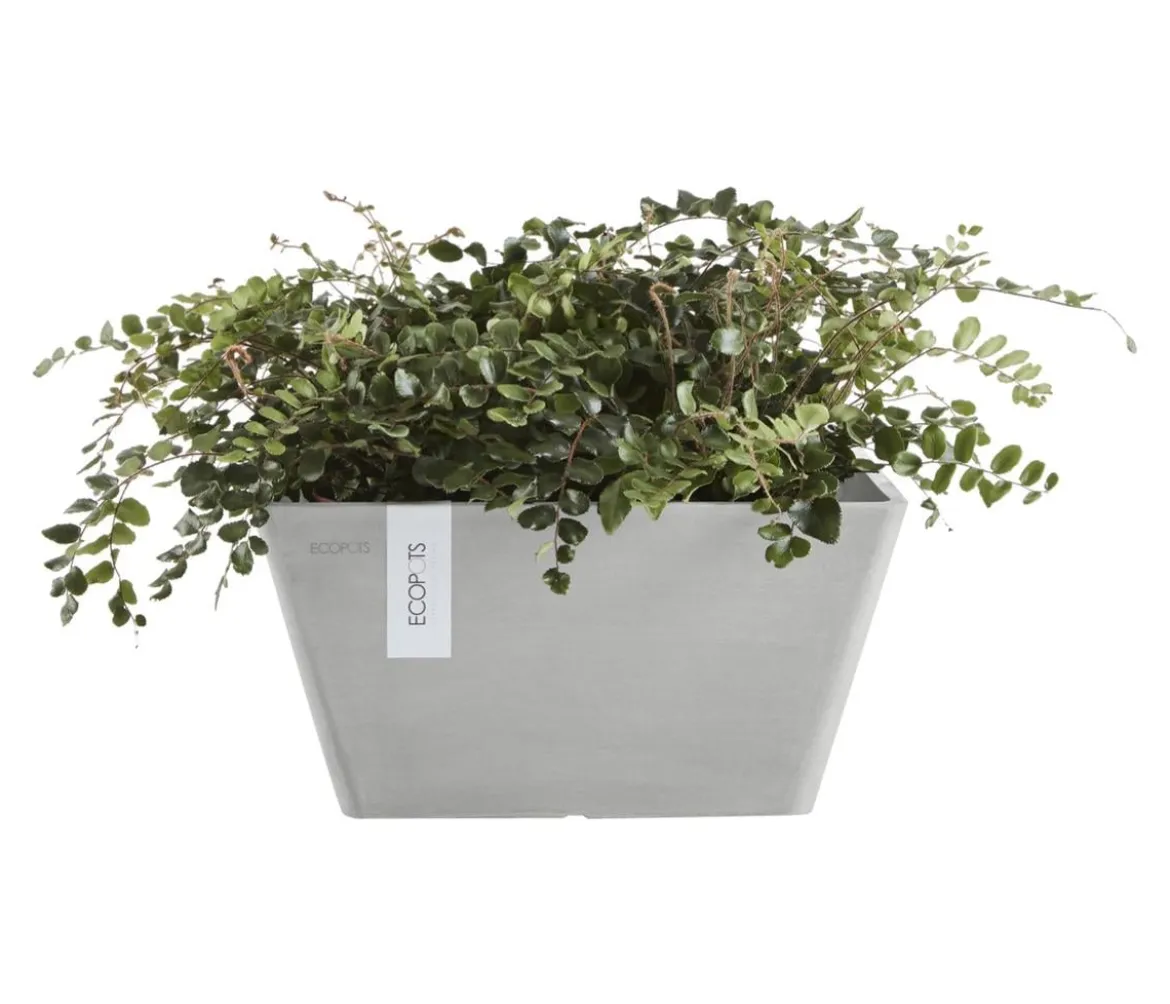 Ecopots Kunststoff-Topf Berlin, quadratisch