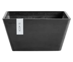 Ecopots Kunststoff-Topf Berlin, quadratisch