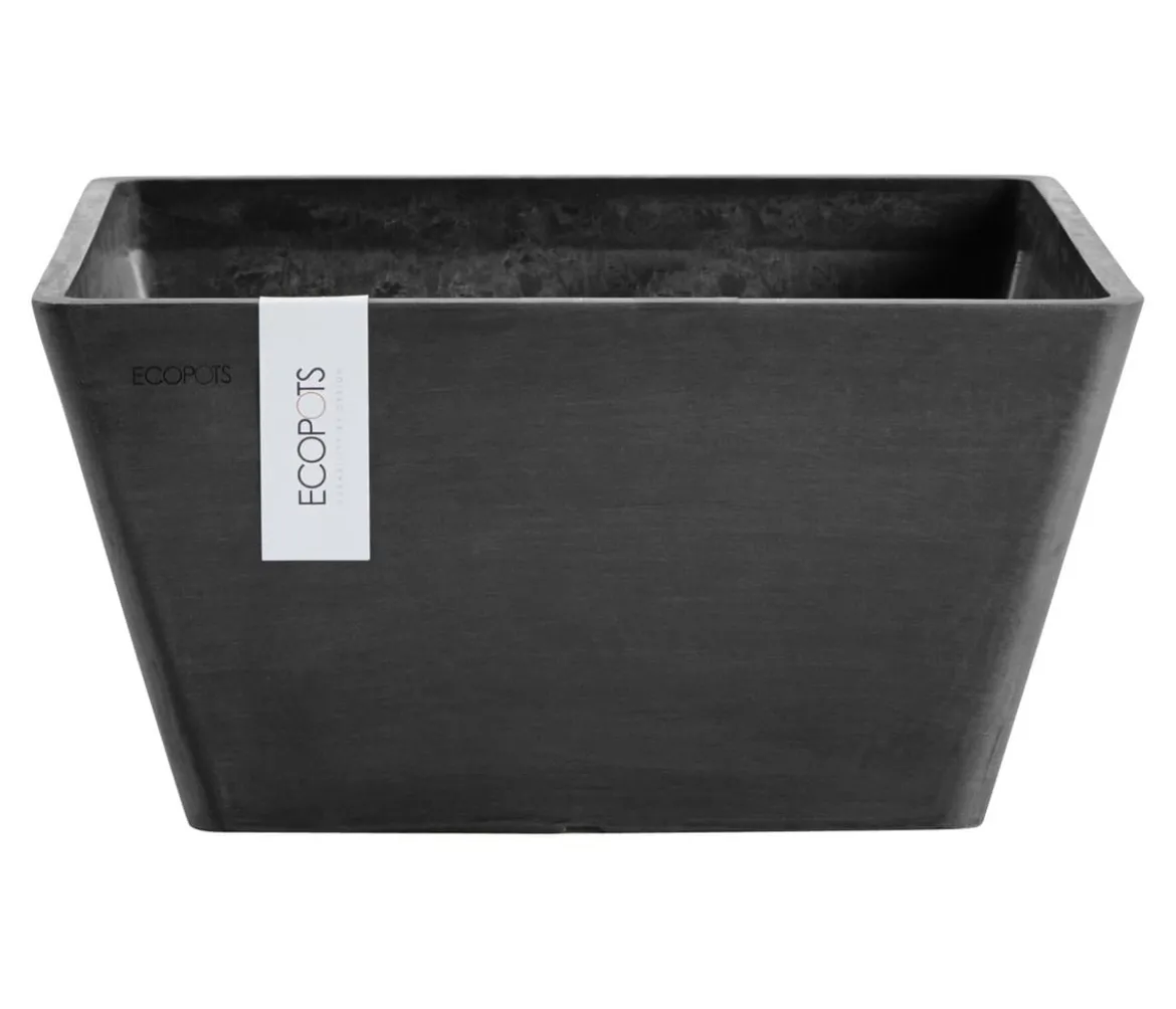 Ecopots Kunststoff-Topf Berlin, quadratisch