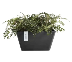 Ecopots Kunststoff-Topf Berlin, quadratisch