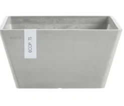 Ecopots Kunststoff-Topf Berlin, quadratisch
