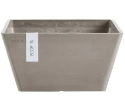 Ecopots Kunststoff-Topf Berlin, quadratisch