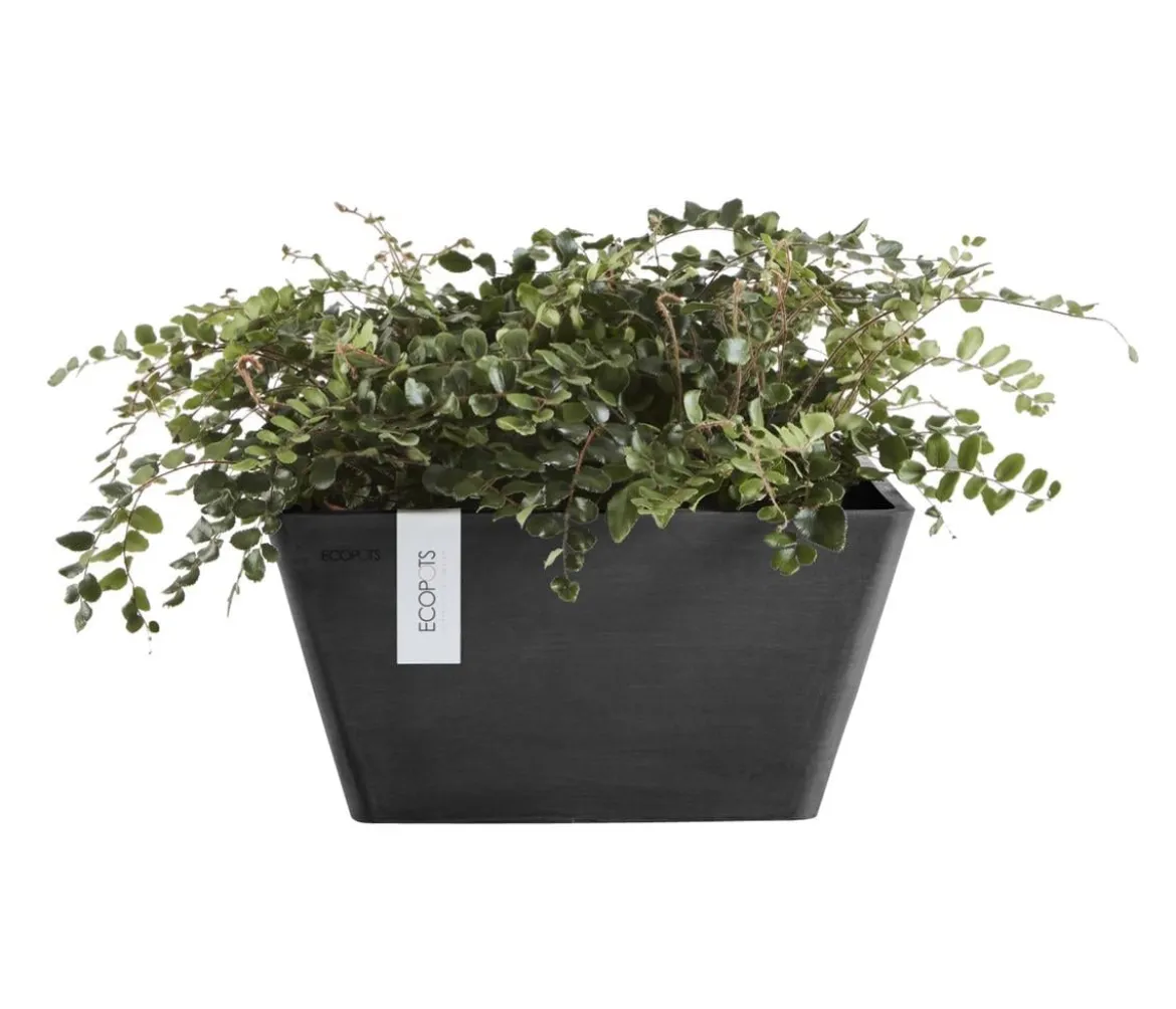 Ecopots Kunststoff-Topf Berlin, quadratisch