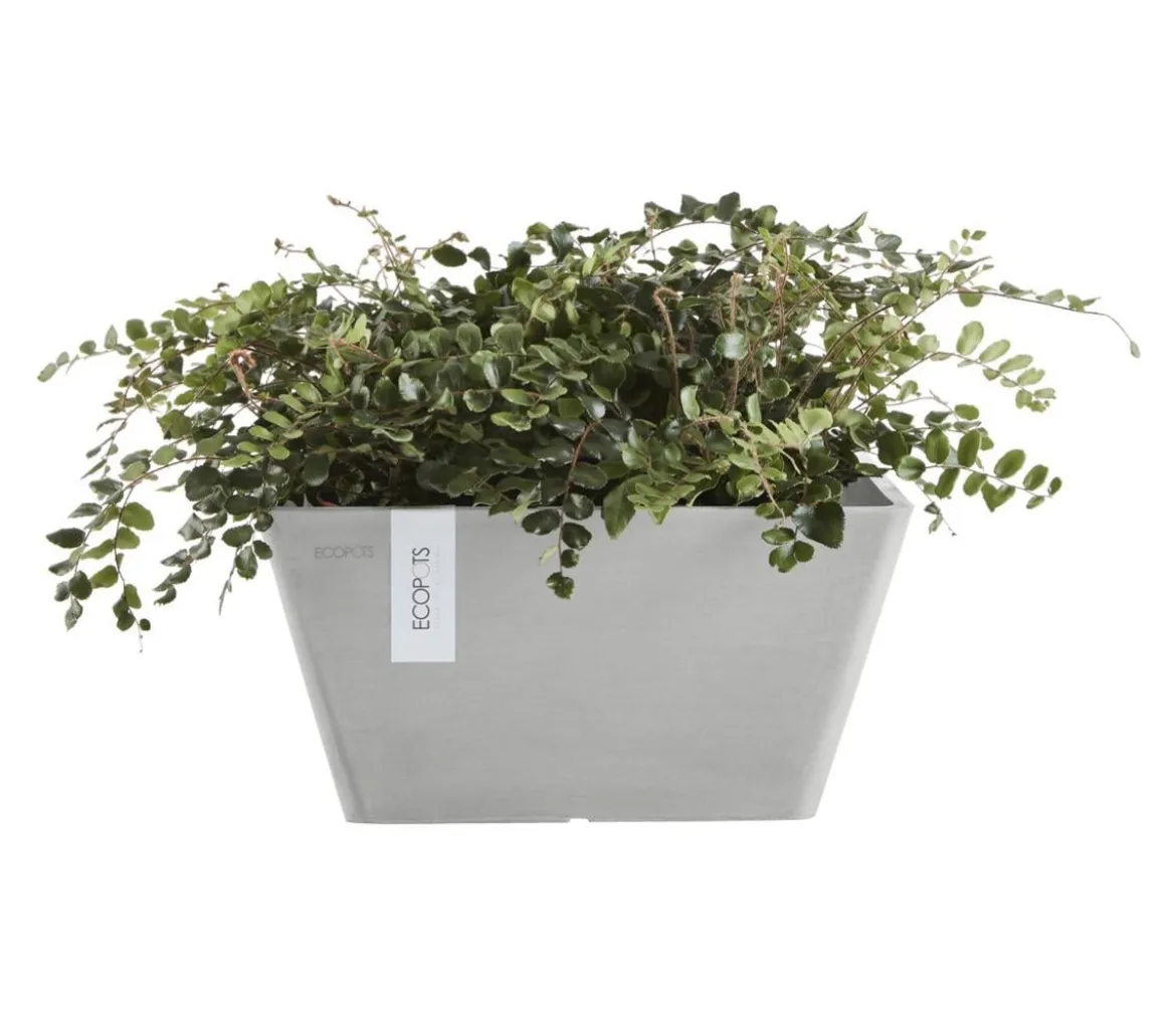 Ecopots Kunststoff-Topf Berlin, quadratisch