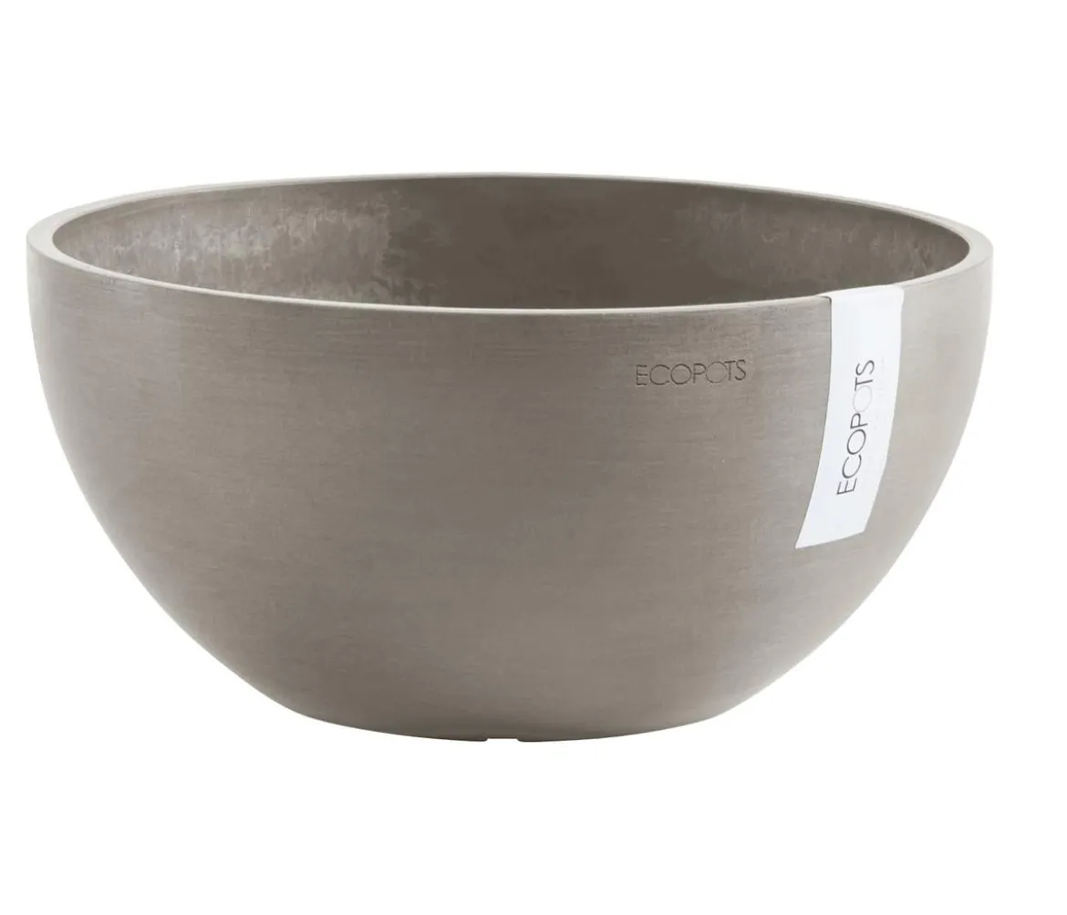Ecopots Kunststoff-Topf Brussels, rund