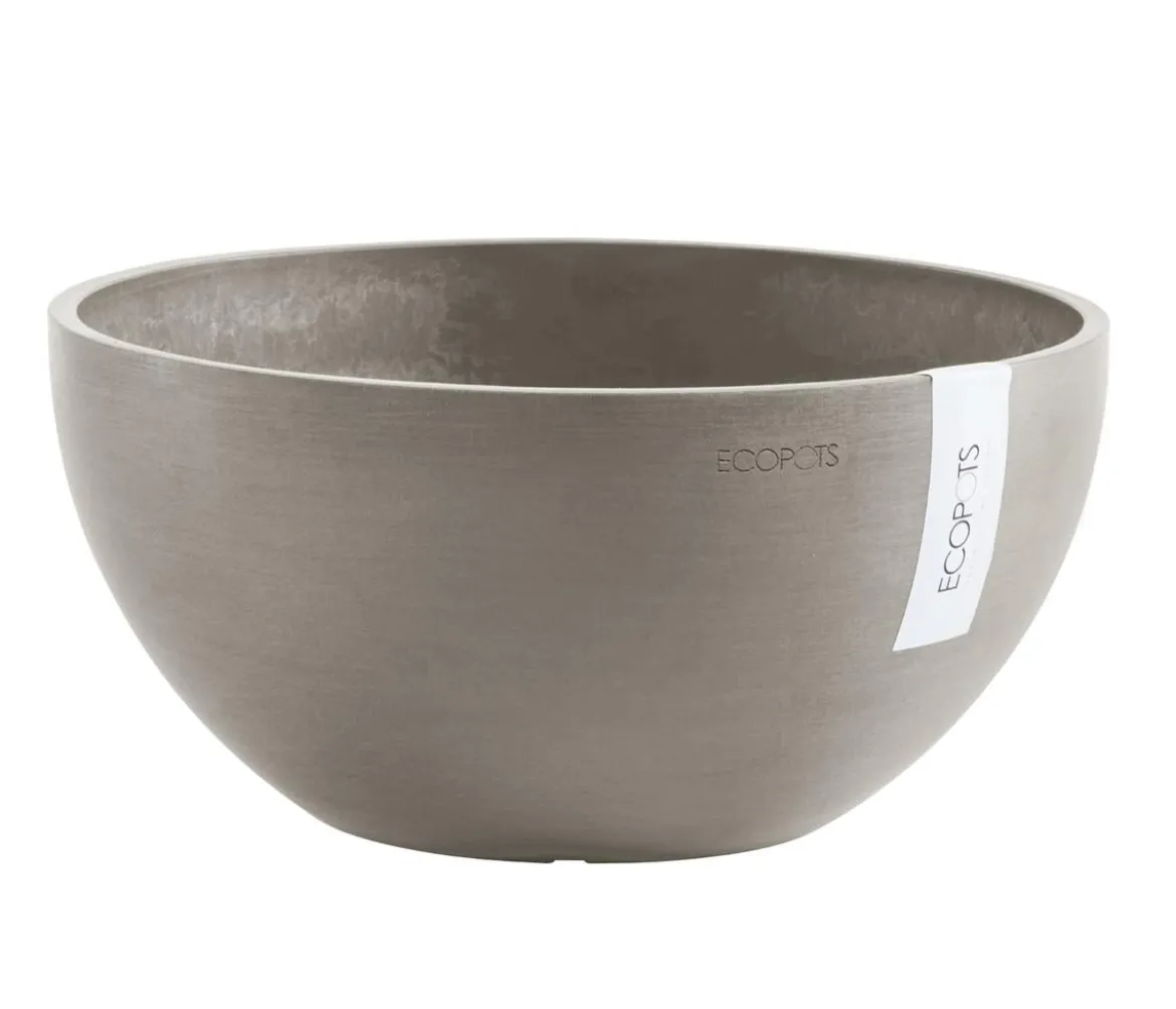 Ecopots Kunststoff-Topf Brussels, rund