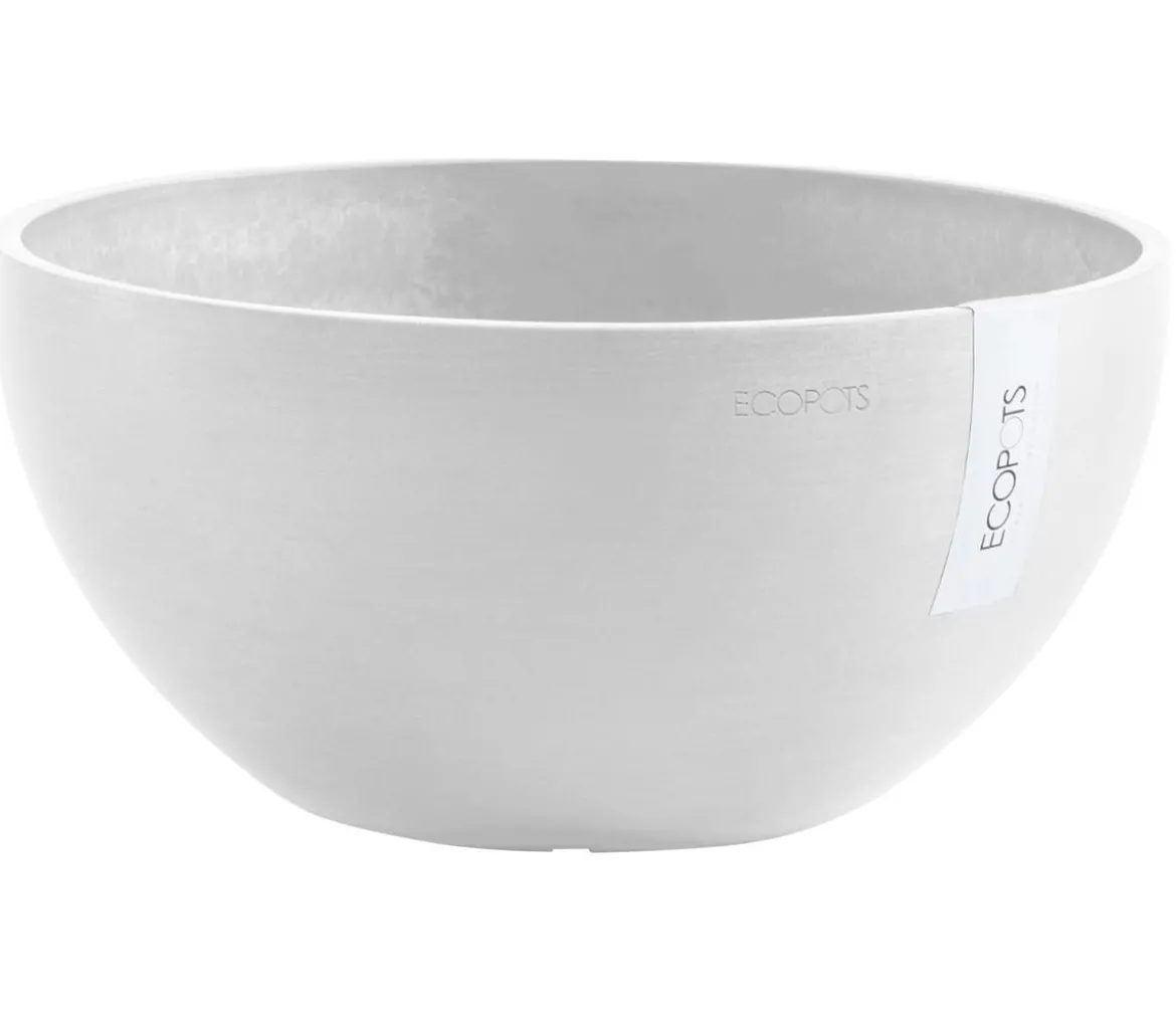 Ecopots Kunststoff-Topf Brussels, rund