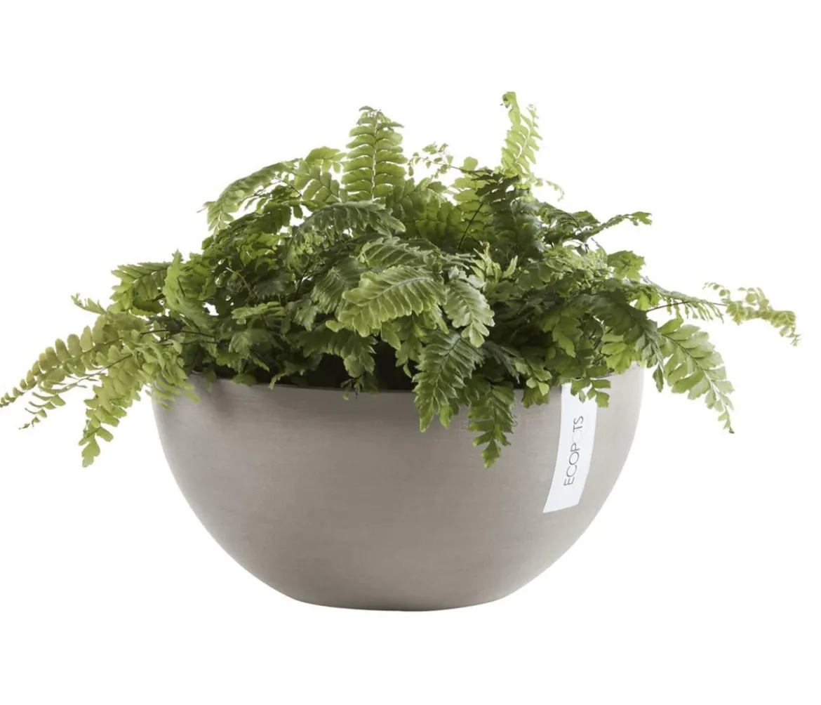 Ecopots Kunststoff-Topf Brussels, rund