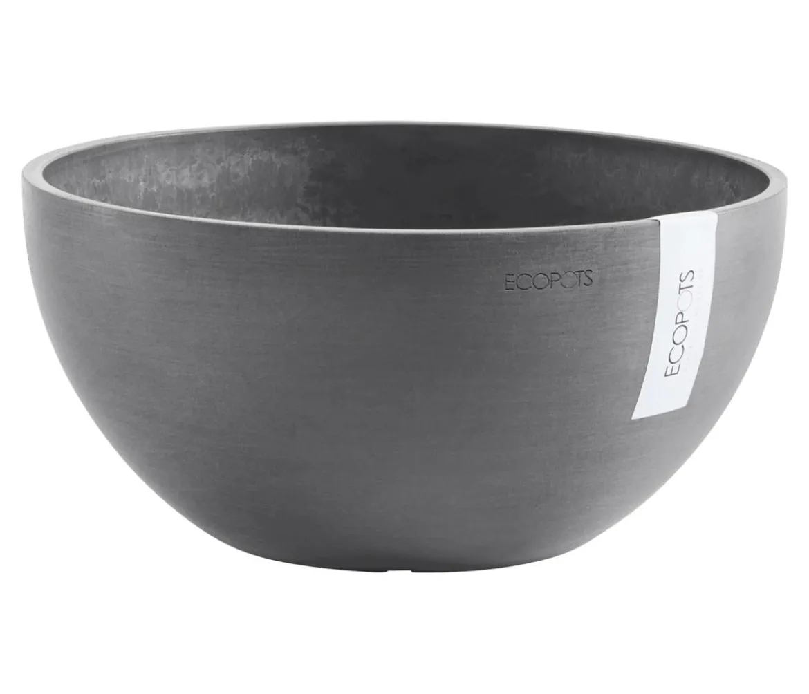Ecopots Kunststoff-Topf Brussels, rund