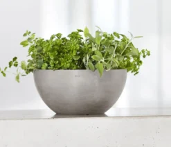 Ecopots Kunststoff-Topf Brussels, rund