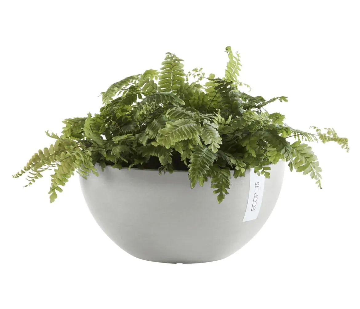 Ecopots Kunststoff-Topf Brussels, rund