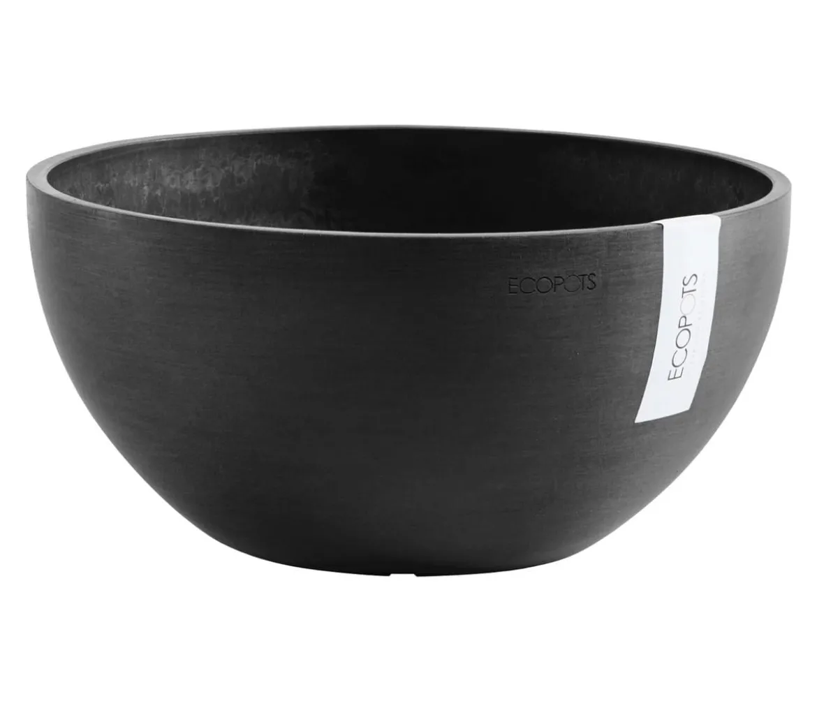 Ecopots Kunststoff-Topf Brussels, rund