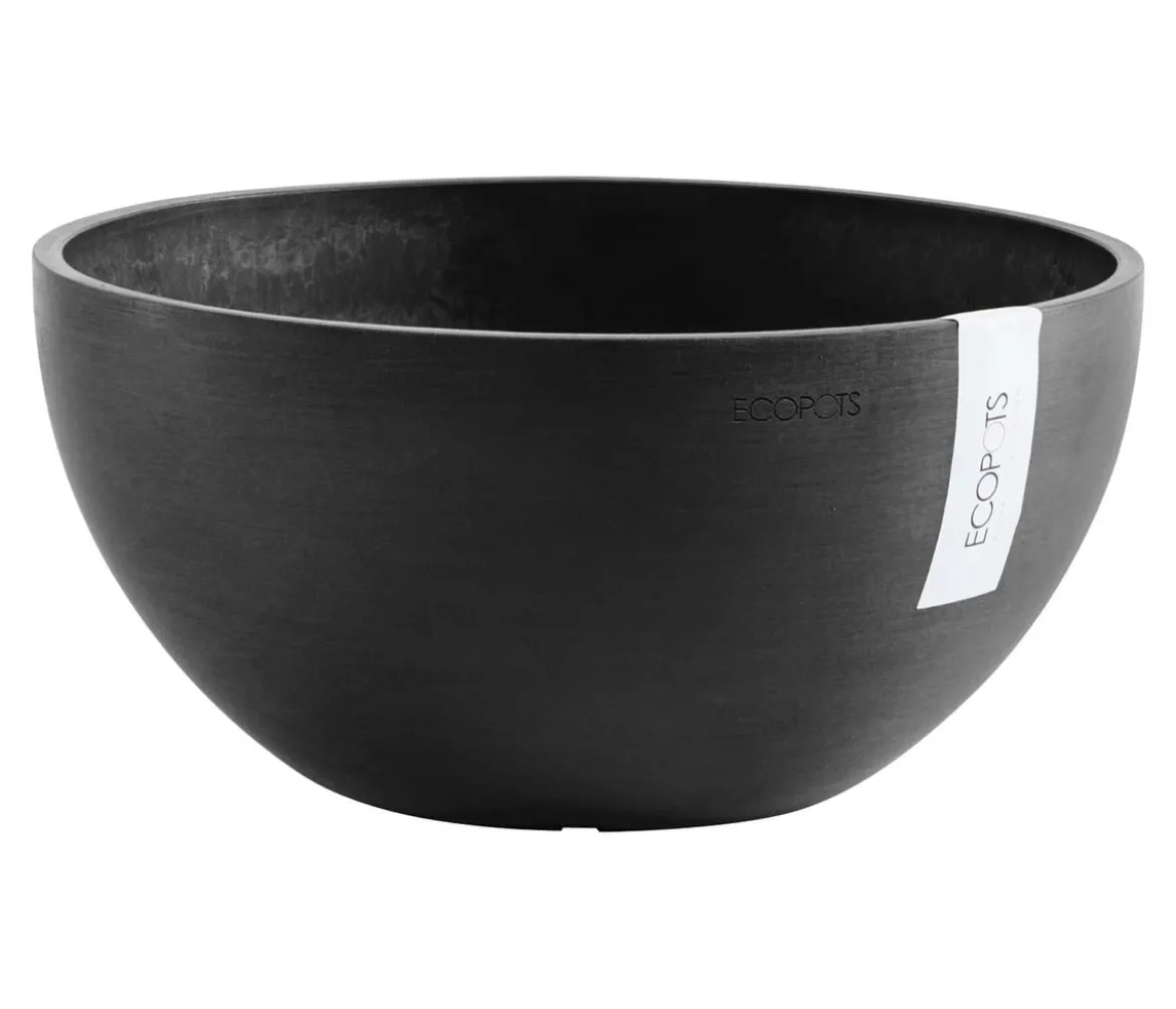 Ecopots Kunststoff-Topf Brussels, rund