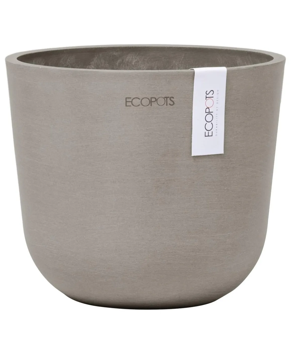 Ecopots Kunststoff-Topf Oslo Mini, rund