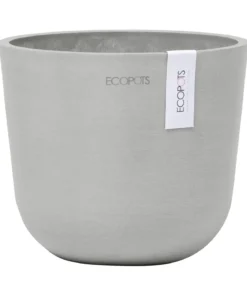 Ecopots Kunststoff-Topf Oslo Mini, rund