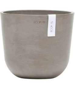 Ecopots Kunststoff-Topf Oslo Mini, rund