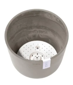 Ecopots Kunststoff-Topf Oslo mit Wassersystem, rund