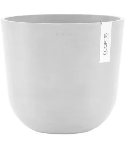 Ecopots Kunststoff-Topf Oslo mit Wassersystem, rund