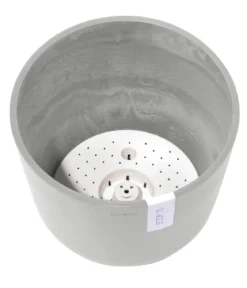 Ecopots Kunststoff-Topf Oslo mit Wassersystem, rund