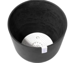 Ecopots Kunststoff-Topf Oslo mit Wassersystem, rund